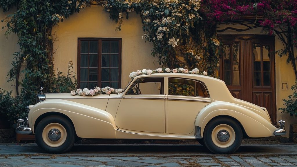 Les rôles d'une voiture de mariage dans la cérémonie nuptiale