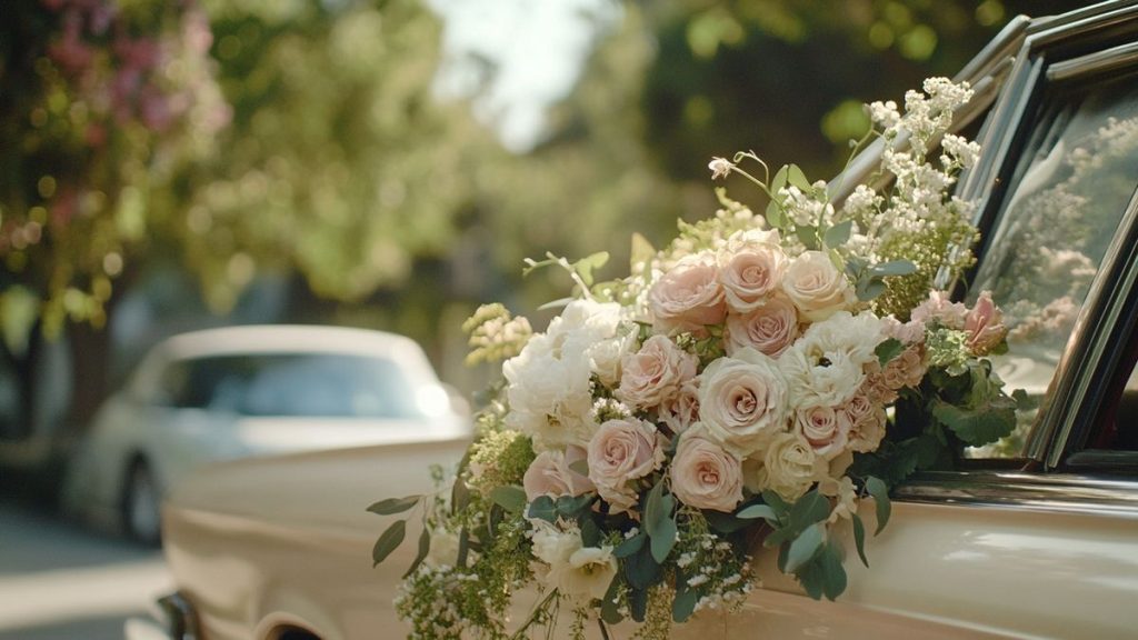 Les types de décorations pour voitures de mariage à découvrir