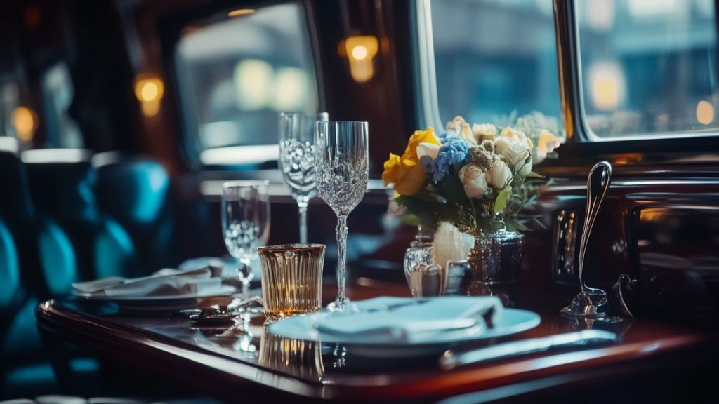 Options de chauffeur privé avec décoration incluse pour vos événements