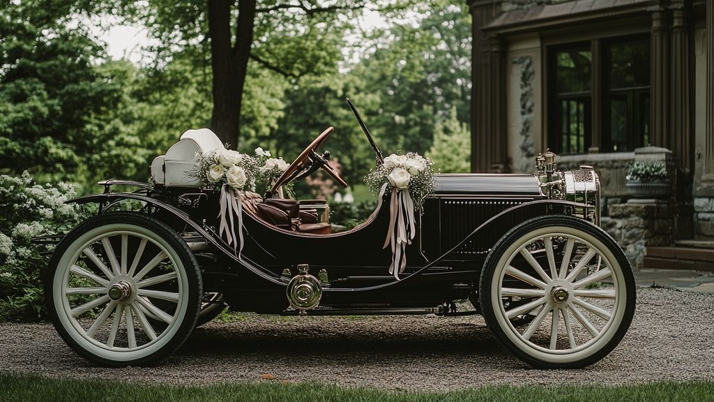 Transport de mariage original