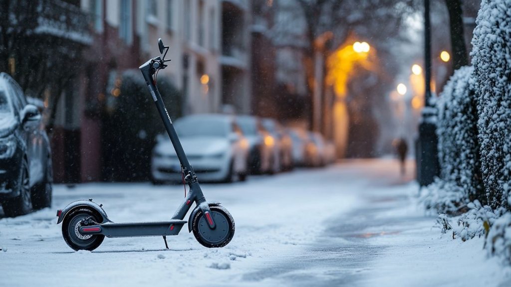 Voyager en trottinette en hiver : équipements et sécurité