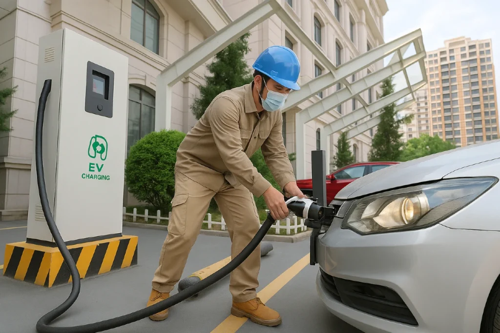 reseau electrique sur 4 roues en chine