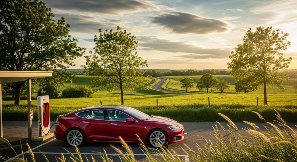 Carte superchargeur tesla en france : en trouver autour de moi.