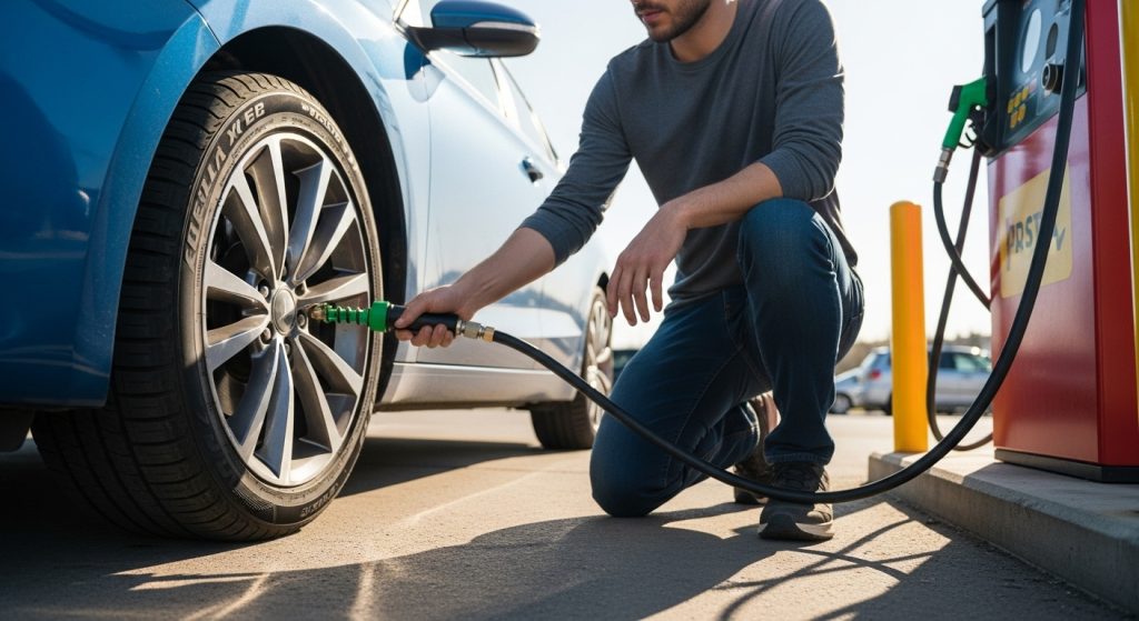 Pression pneu : où faire le gonflage des pneus ?