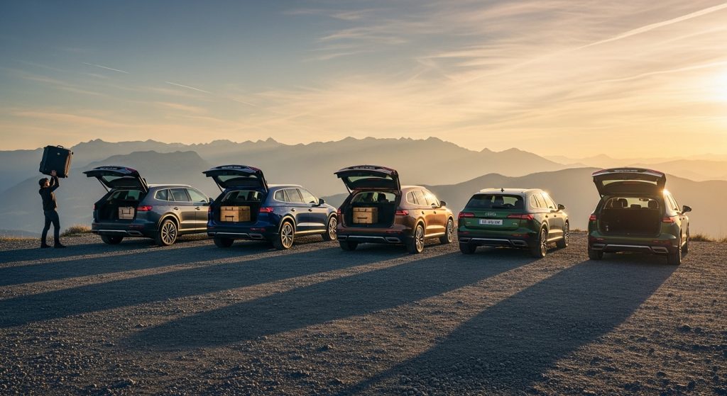 Top des 5 voitures les plus spacieuses avec un grand coffre