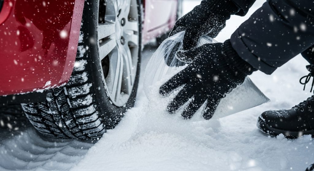 Neige annoncée ce week-end : Cette astuce de grand-mère peut vous sauver la vie sur la route