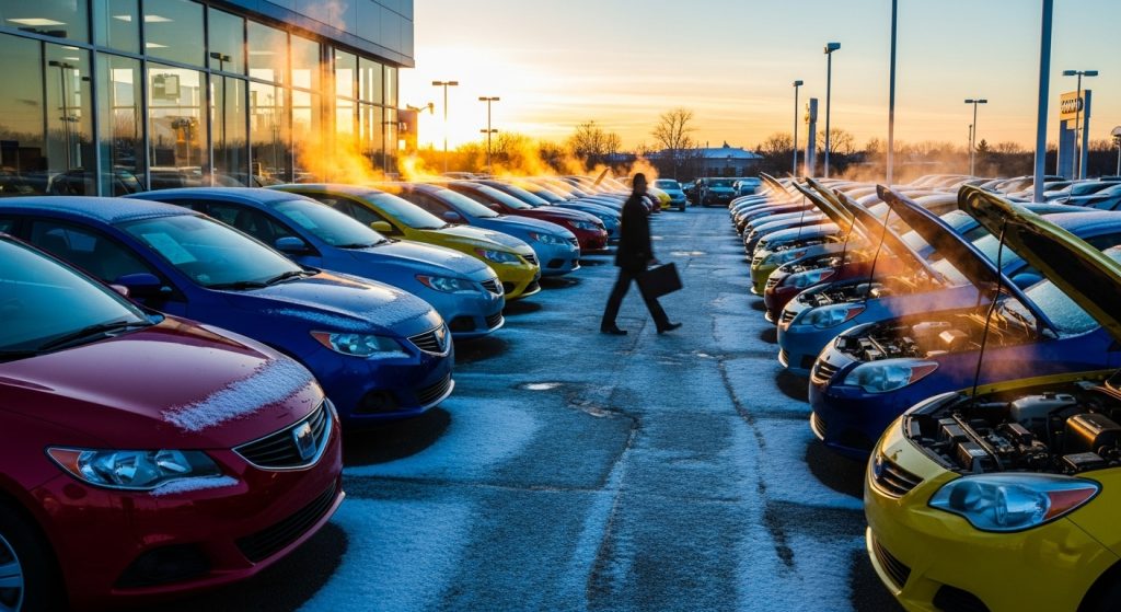 Pourquoi les Concessionnaires Bradent Leurs Stocks Fin Décembre 2025