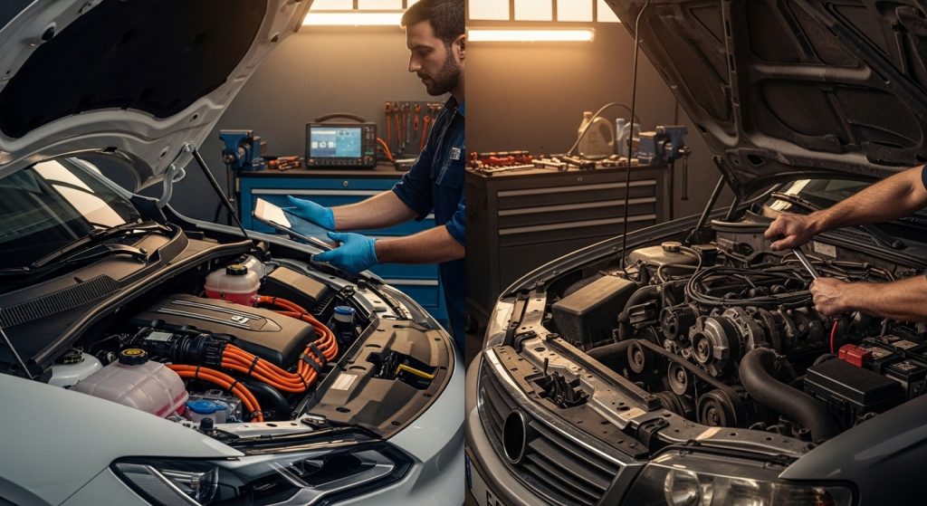 Voiture Électrique vs Thermique : Quel Entretien est le Moins Cher